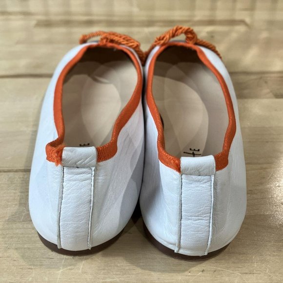 Ballerette COLONNA Leather Multicolor Toe Cap Ballet Flats - EU 37 / US 6.5 - Picture 6 of 13